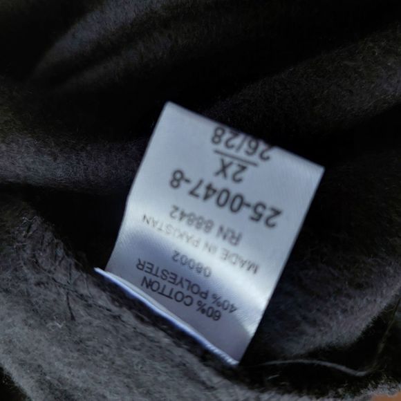 Woman Within Black Pocket Drawstring Sweatpants 26/28 Petite NWOT - Picture 3 of 7